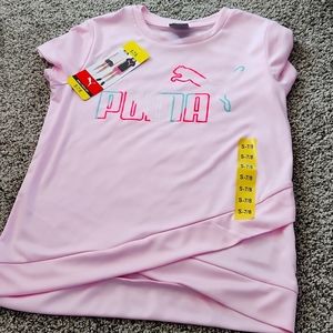 Brand new girls puma t shirt. NWT